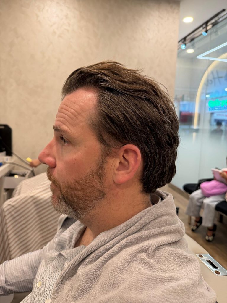 Premium Men’s Haircut in Orchard Singapore | Classic Scissor Cut & Styling before
