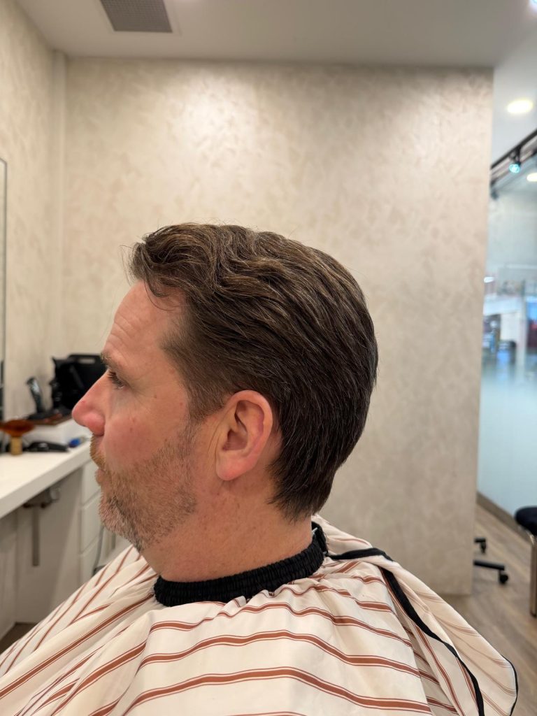 Premium Men’s Haircut in Orchard Singapore | Classic Scissor Cut & Styling after
