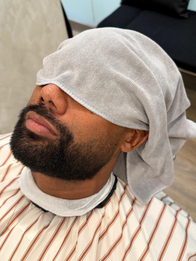 Beard Trim & Sculpting in Orchard Singapore | Precision Beard Grooming before