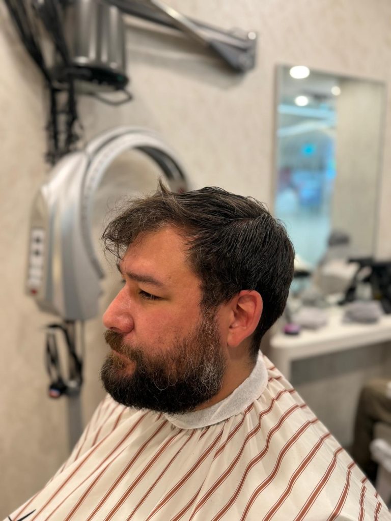 Men’s Haircut & Beard Trim in Orchard Singapore | Clean & Refined before
