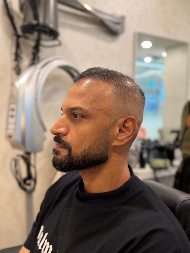 Buzz Cut + Beard Trim | Men’s Grooming in Orchard Singapore after
