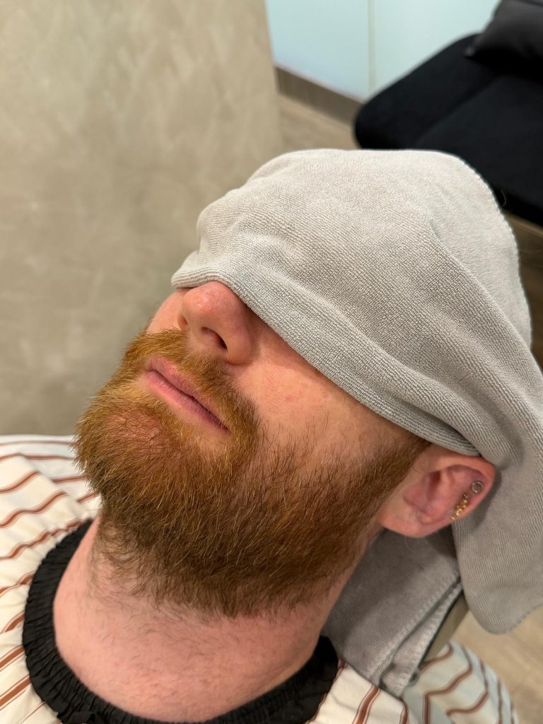 Beard Trim & Sculpt | Premium Beard Grooming in Orchard Singapore before