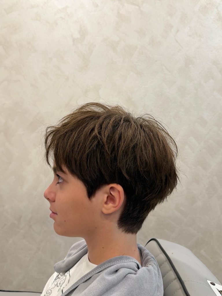 Gen Z Hair Glow-Up | Textured Men’s Haircut in Orchard Singapore after