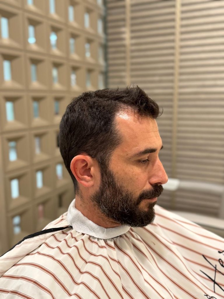 Men’s Haircut & Beard Transformation in Orchard Singapore – Fresh Fade, Sharp Look before