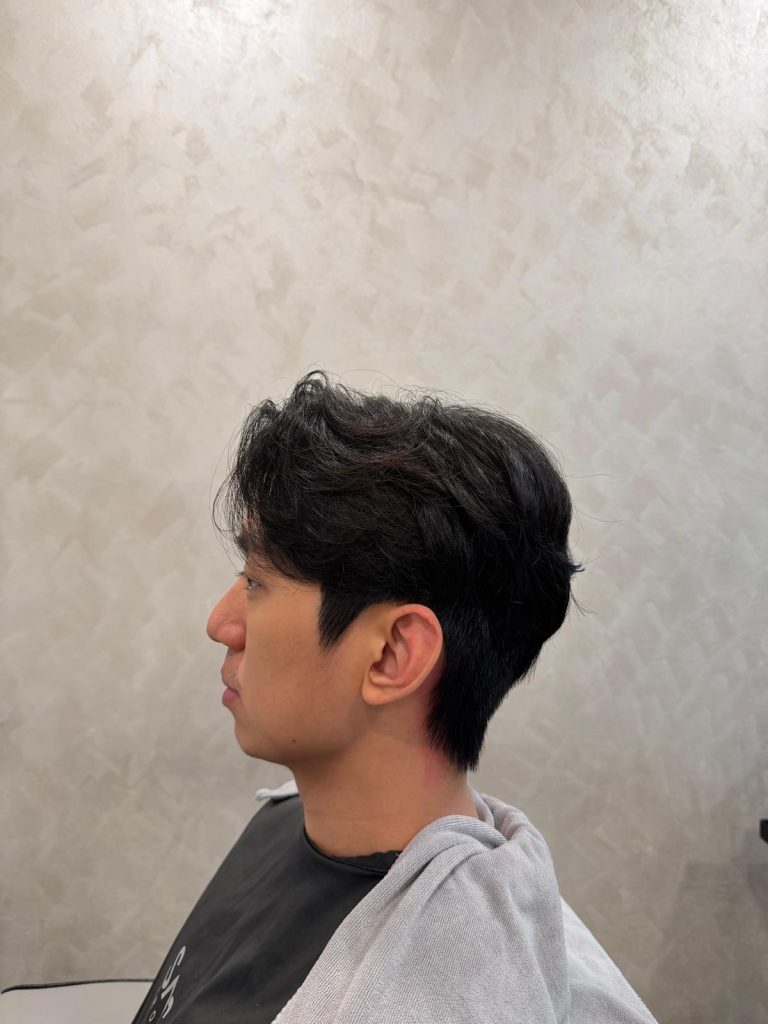 Korean Men’s Haircut in Orchard Singapore | Fresh & Modern Hairstyle after